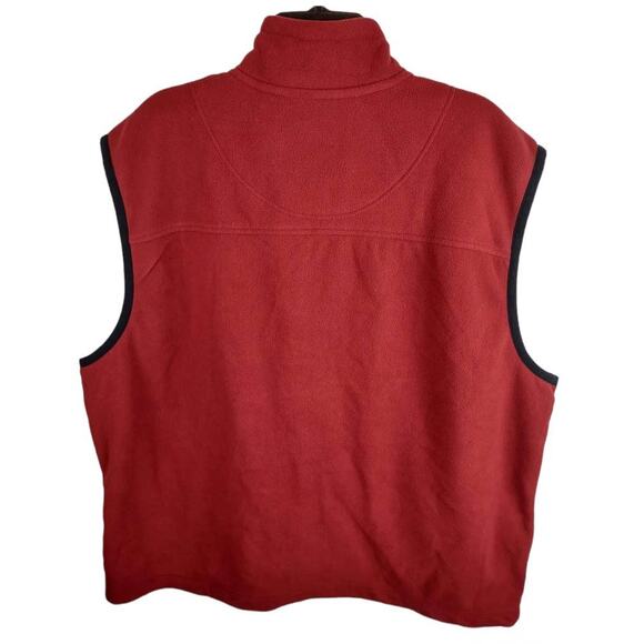 Men's Saddlebred Red Winter Vest EUC - Picture 3 of 4